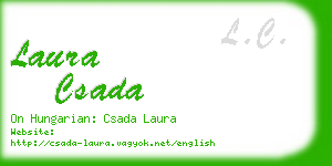 laura csada business card